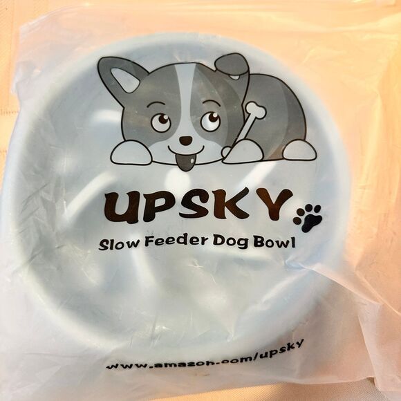 Dog Rope Toy and Dog Food Dish Slow Dog Feeder - Picture 5 of 11